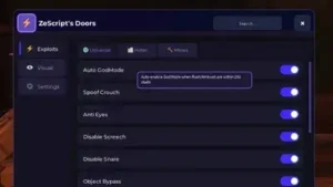 Zescript doors | Godmode, speed bypass and more