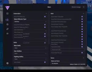 Bizarre Lineage Auto PVP, Raid, Skils