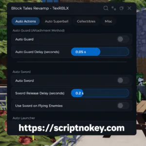 Block Tales Revamp by TexRBLX – Auto Guard, Auto Sword