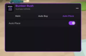 Bunker Rush Script – Auto Buy