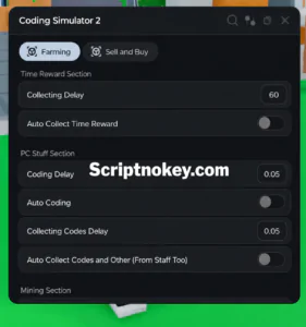 Coding Simulator 2 Script keyless