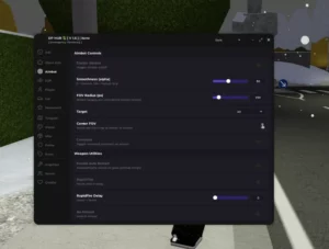 DP Hub Script for Emergency Hamburg Keyless – Aimbot controls