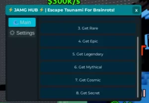 Escape Tsunami For Brainrots! – OP SCRIPT! FAST UNTIL IT PATCHED