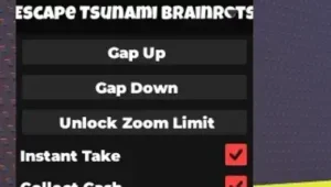 Escape Tsunami For Brainrots script Op
