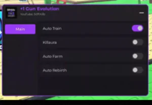 +1 Gun Evolution Script Auto Farm OP