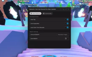 NatsuHx Hub Script (Keyless)- Auto Taps, Auto Rebirth