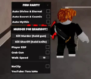 Murder Mystery for Brainrot Script – Auto divine, Auto mythic