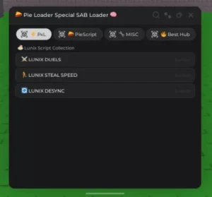 Pie loader special Steal a Brainrot loader Roblox
