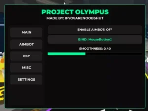 Rivals Project Olympus Aimbot Script OP Keyless