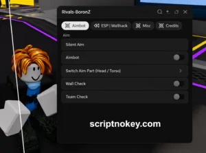 Rivals Boronz Aimbot, Silent Aim