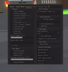 South Bronx Script – Aimbot, Godmode