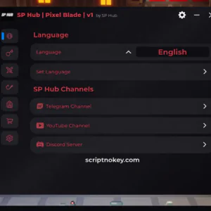 SP Hub Pixel Blade Auto Farm Script