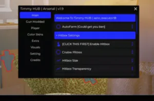 Timmy Hub Arsenal v1.9 – Auto Farm