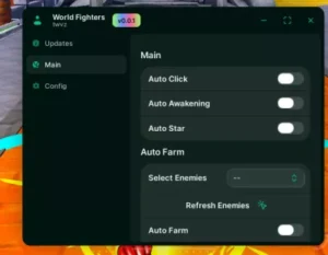 World Fighters Auto Farm Script OP