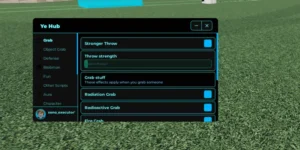 Ye Hub Fling things and people Script – Throw Strength