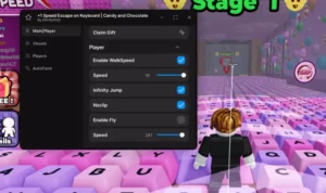 +1 Speed Keyboard Escape Script (No Key)- Walkspeed, InfinityJump, AutoFarm