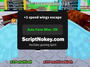 +1 Speed Wings Escape Script GamingSpirit – Auto Win
