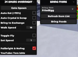 24 Hours Overnight Script keyless – Auto crystal and Scrap