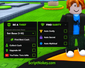 Be a Thief Auto Godly Auto Secret Script Keyless