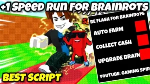 Be flash for Brainrot Auto Charge Script