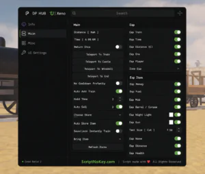 DP Hub Dead Rails Script OP (No Keys) – Auto Fuel, Auto Sell