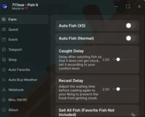 717exe Fish it Script | Auto Fish Normal