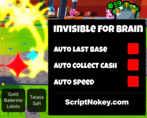 GamingSpirit – Become Invisible For Brainrots Script