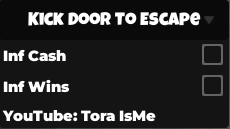 KIck Door To escape Script keyless