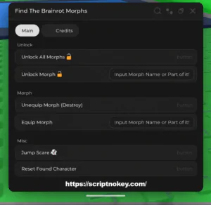 Unlock All Morphs by name