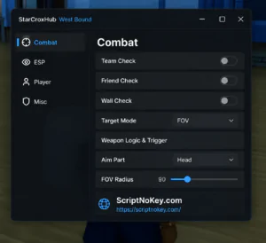 WestBound Silent Aim Script (No Keys)