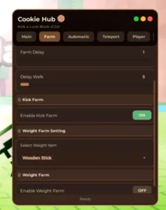 Auto Kick and Weight Farm
