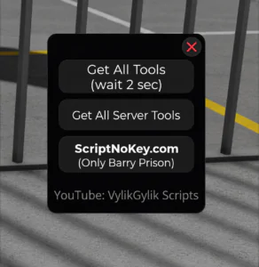 Barry’s Prison Run Script Keyless