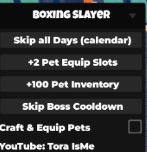 Boxing Slayer Script keyless