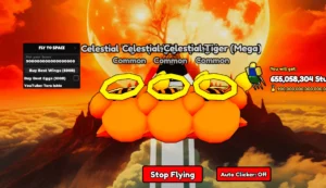 FLY TO SPACE Script | Put Your Score INF, Buy Best WIngs 500B, Buy Best Eggs 100B