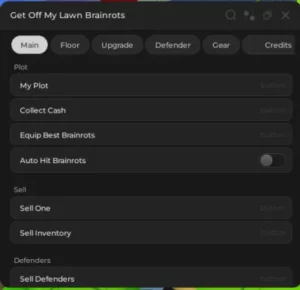 Get Off My Lawn Brainrots Script Keyless