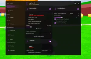 Imp Hub X Break a Lucky Block Script