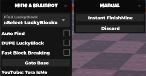 Mine A Brainrot Script keyless