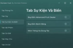 OP monster hub blox fruit script