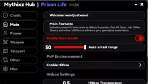 Prison Life Script keyless