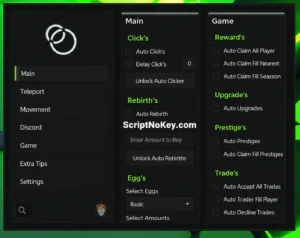 RCU Auto Click and Auto Rebirth Script OP (No Keys)