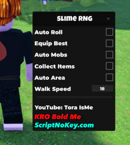 Auto Roll and Auto Mobs Slime RNG Script (No Keys)
