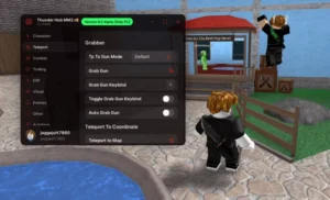 Thunder Hub Script | Autofarm, ESP, Teleport