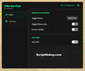 Tribe Survival Teleport and ESP script keyless