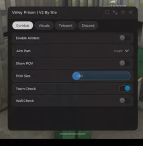 Valley Prison v2 Script OP – Aimbot, Teleport