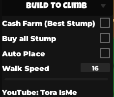 Build to Climb Script keyless