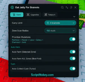 Eat Jelly for Brainrot Auto Farm Script Keyless