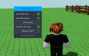 Grow A Garden Script (KeyLess) – Auto Collect Aura & Auto Sell Inventory