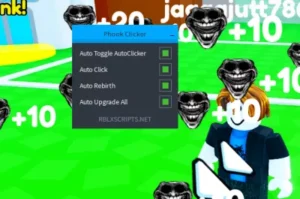 PHONK Clicker Script (KeyLess) – Auto Toggle AutoClicker & Auto Rebirth