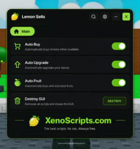Sell Lemons Auto Buy Auto Fruit Script Keyless