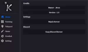Bee Swarm Script made by Kron Hub | Auto Farm